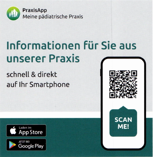 PraxisApp - Informationen aus unserer Praxis schnell & direkt auf Ihr Smartphone